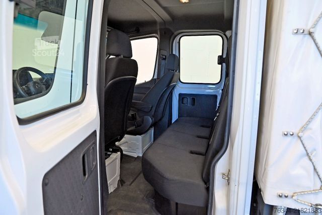 Gardinsidad skåpbil MERCEDES-BENZ Sprinter 215 315 CDI Doka Pritsche A/C AHK #T145