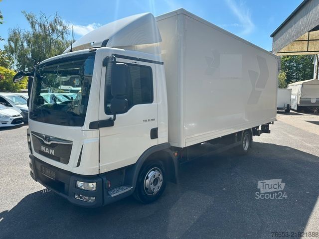 Vrachtwagen met bakwagen MAN TGL 8.190 * Koffer* LBW* Klima* Autom.* Kamera