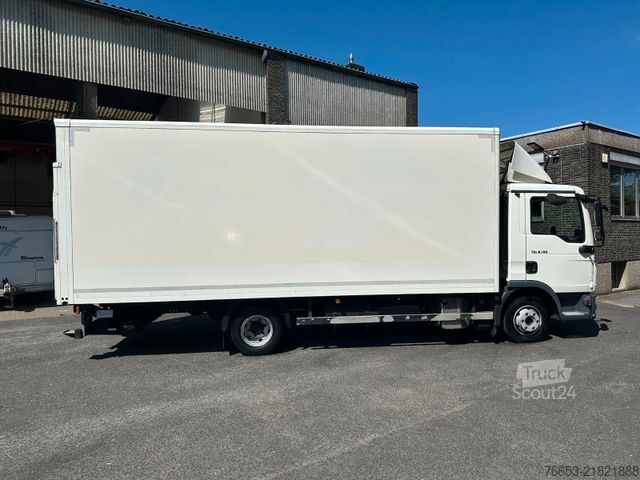 Vrachtwagen met bakwagen MAN TGL 8.190 * Koffer* LBW* Klima* Autom.* Kamera