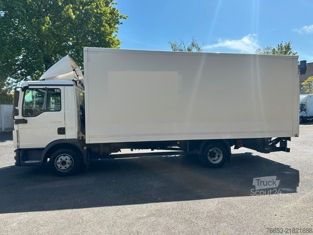 Vrachtwagen met bakwagen MAN TGL 8.190 * Koffer* LBW* Klima* Autom.* Kamera