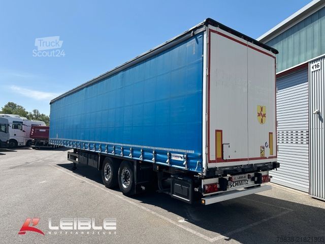 Åben sættevogn med presenning SCHMITZ CARGOBULL SCS 18/L*Standard Tautliner*Zertifikat Code XL*