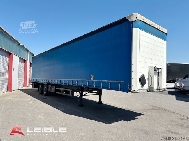 Åben sættevogn med presenning SCHMITZ CARGOBULL SCS 18/L*Standard Tautliner*Zertifikat Code XL*