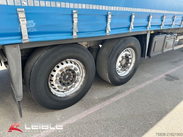 Åben sættevogn med presenning SCHMITZ CARGOBULL SCS 18/L*Standard Tautliner*Zertifikat Code XL*