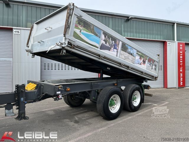 Remorque benne trilibérale MÜLLER-MITTELTAL KA-TA 18*Dreiseiten-Alukipper*BPW*Öse 50mm*