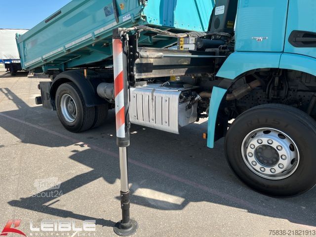 Pašizgāzējs kravas automašīna MERCEDES-BENZ Arocs 1832 Kipper+ Kran Palfinger PK9501*205TKM*