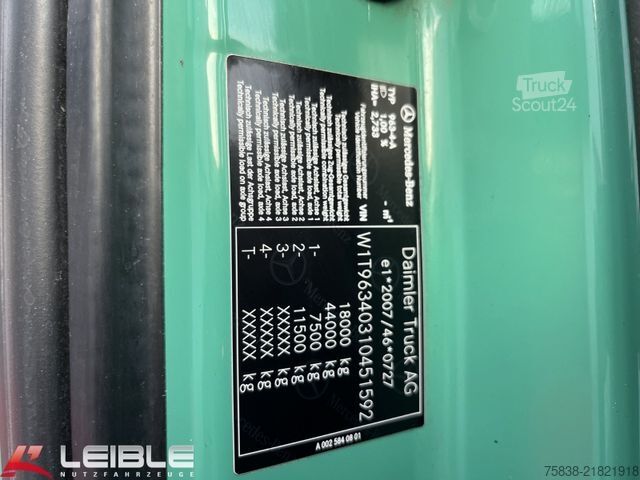 Standard nyergesvontató MERCEDES-BENZ Actros 1851*Stream Space*Hydraulik*Standklima*