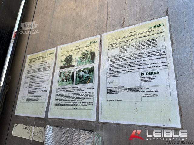مقطورة نصفية مفتوحة مع قماش مشمع KÖGEL SN 24*Tautliner*Zertifikat XL*SAF-Achsen*