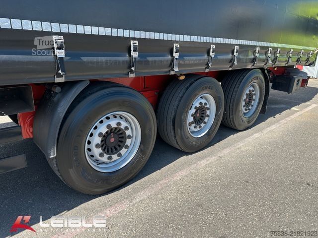 Odprta polprikolica s ponjavo KÖGEL SN 24*Tautliner*Zertifikat XL*SAF-Achsen*