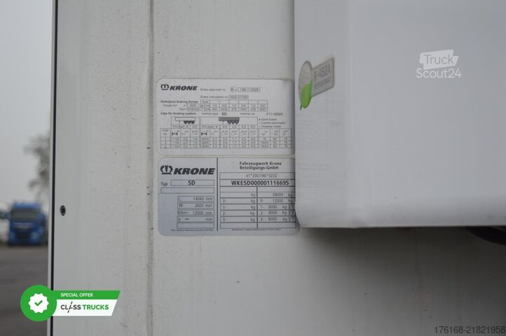 хладилен полуремарке KRONE SDR Cool Liner FP 45 ThermoKing SLXi 300