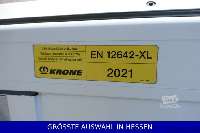 Kylmäkuljetuspuoliperävaunu KRONE CARRIER HE19 Doppelstock Blumenbreite ¤549.-mtl.