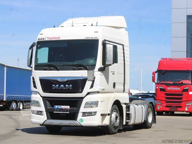 Standardní tahač MAN TGX 18.520, EURO 6, NAVIGATION, RETARDER