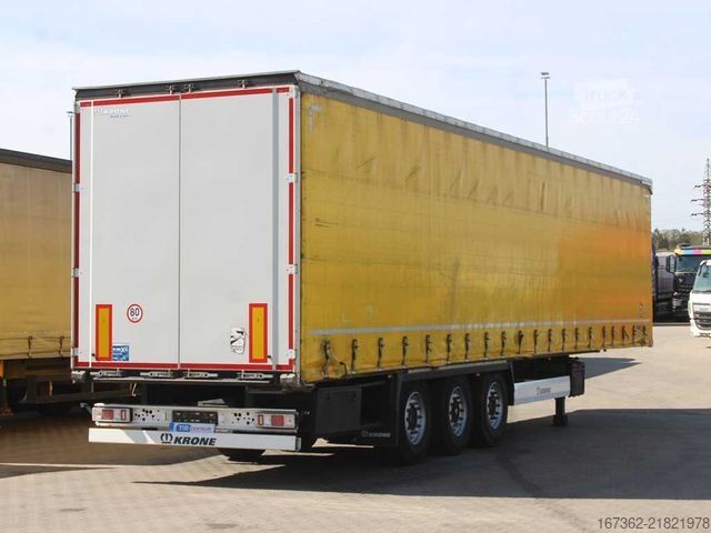 Semiremorcă deschisă cu prelată KRONE SD, MULTILOCK