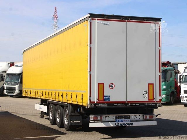 Semiremorcă deschisă cu prelată KRONE SD, MULTILOCK