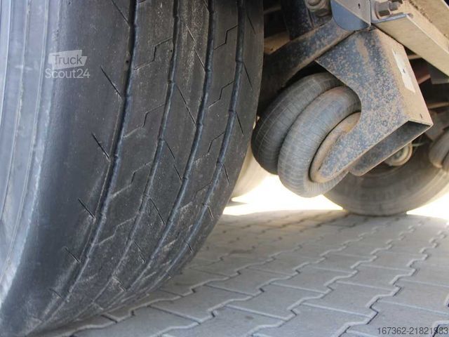 Brandalı açık yarı römork SCHMITZ CARGOBULL SCS 24/L - 13, MULTILOCK, LIFTING AXLE