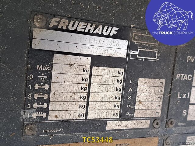 Lonas deslizantes Fruehauf 