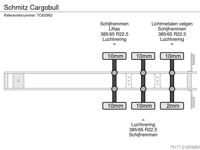 Kamion za otkači Schmitz Cargobull 