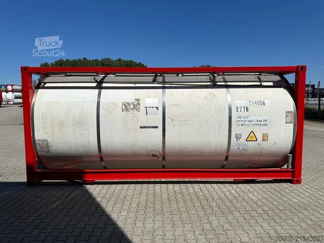 Säiliökontti CIMC 20FT ISO / 25.080L / 1-COMP.  / BAFFLES / UN PO...