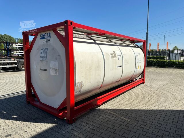 Säiliökontti CIMC 20FT ISO / 25.080L / 1-COMP.  / BAFFLES / UN PO...