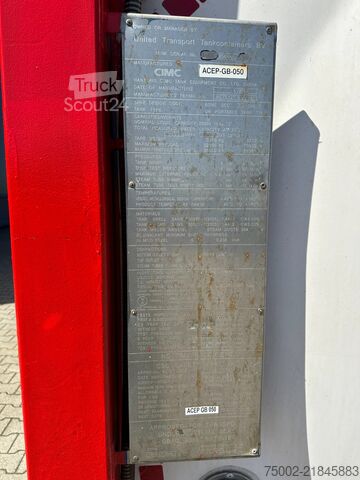 Säiliökontti CIMC 20FT ISO / 25.080L / 1-COMP. / BAFFLES / UN PO...