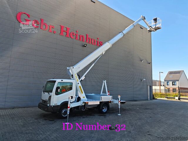 Hefplatform Nissan Cabstar 35.12 NT400 Palfinger P210 BK