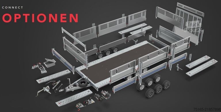 Plattformanhänger und Universaltransporter Brian James Connect 476-6022-35-3-12 Plattformanhänger/Unive