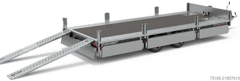 Platformas piekabe un universālais transportieris Brian James Connect 476-5522-35-3-10 Plattform/Universaltran