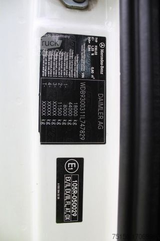 Tankwagen MERCEDES-BENZ 1846 4x2 BL - A3 - WILLIG 14.000 l. Nr.: 829