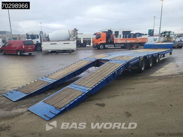 Низкий погрузчик Broshuis 3ASD-18-30/0 Lift + Steering Axle Hydraulic Ramps