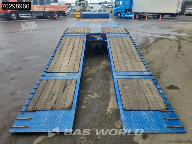 Низкий погрузчик Broshuis 3ASD-18-30/0 Lift + Steering Axle Hydraulic Ramps