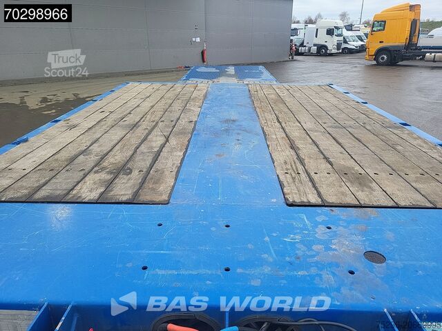 Низкий погрузчик Broshuis 3ASD-18-30/0 Lift + Steering Axle Hydraulic Ramps