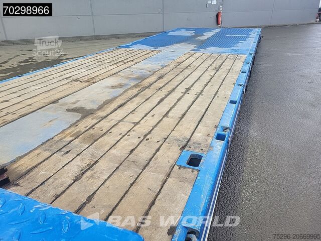 Низкий погрузчик Broshuis 3ASD-18-30/0 Lift + Steering Axle Hydraulic Ramps