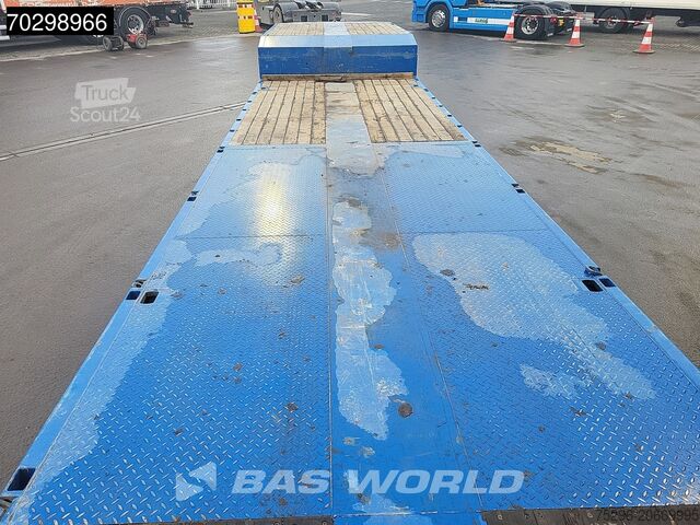 Низкий погрузчик Broshuis 3ASD-18-30/0 Lift + Steering Axle Hydraulic Ramps