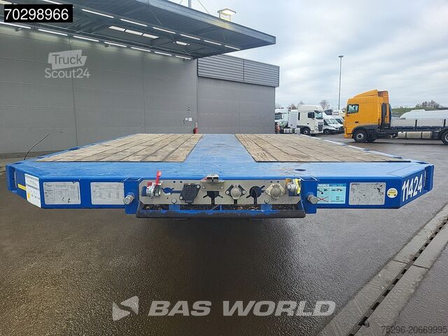 Низкий погрузчик Broshuis 3ASD-18-30/0 Lift + Steering Axle Hydraulic Ramps