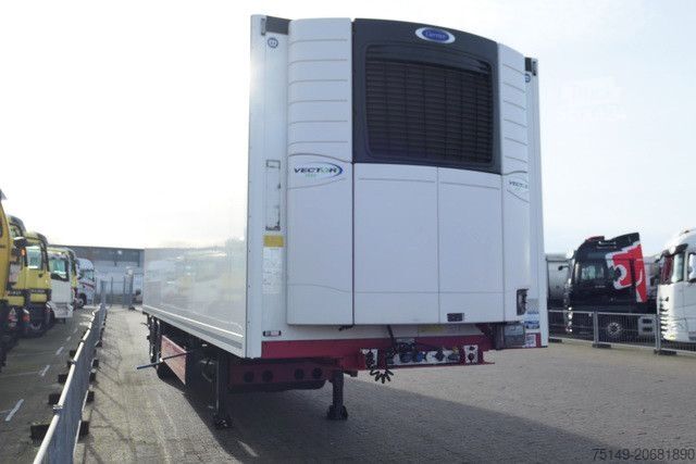 Køletrailer KRONE SZ, 2-Achser, Carrier Vector 1550, LBW 2to.,Lenk