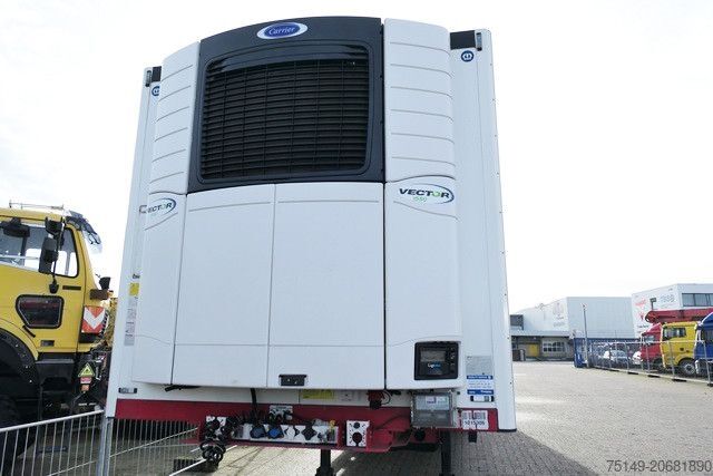 Køletrailer KRONE SZ, 2-Achser, Carrier Vector 1550, LBW 2to.,Lenk