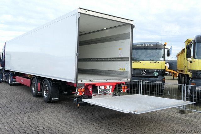 Køletrailer KRONE SZ, 2-Achser, Carrier Vector 1550, LBW 2to.,Lenk