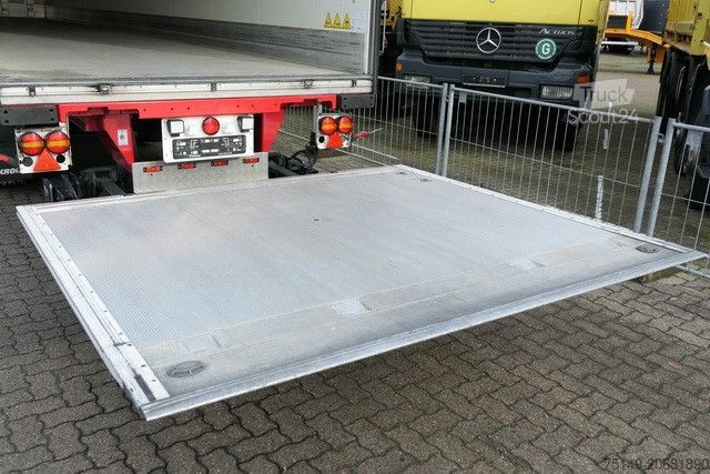 Køletrailer KRONE SZ, 2-Achser, Carrier Vector 1550, LBW 2to.,Lenk