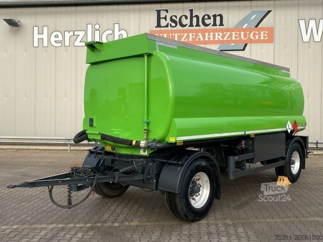 Tanktrailer ROHR Anhänger A3| 3x Kammern*Oben/Unten*Luft*ALU*BPW