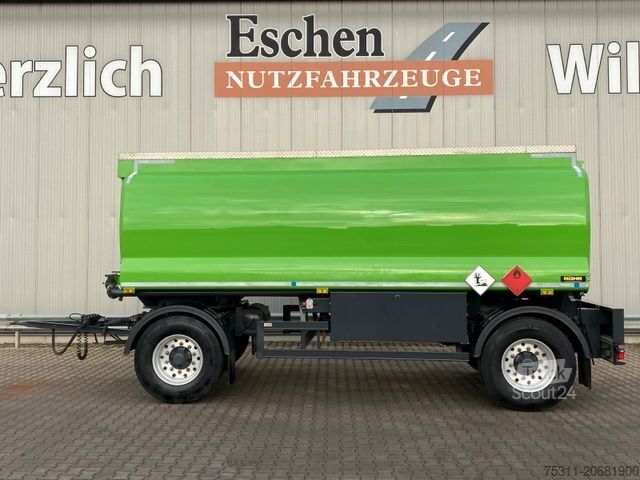 Tanktrailer ROHR Anhänger A3| 3x Kammern*Oben/Unten*Luft*ALU*BPW