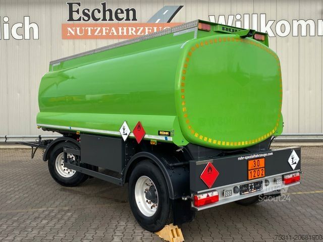 Tanktrailer ROHR Anhänger A3| 3x Kammern*Oben/Unten*Luft*ALU*BPW