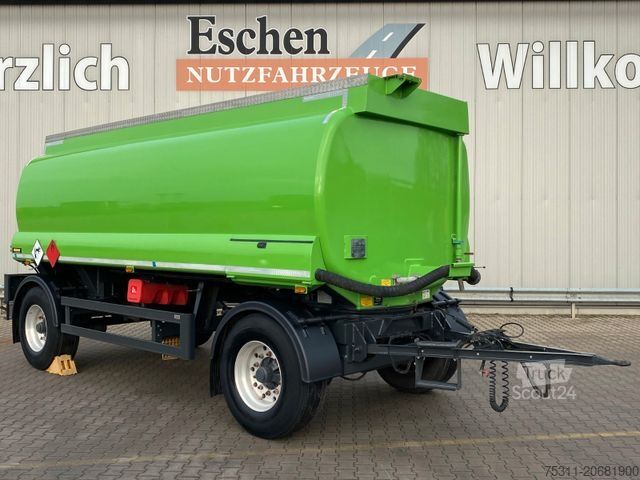 Tanktrailer ROHR Anhänger A3| 3x Kammern*Oben/Unten*Luft*ALU*BPW