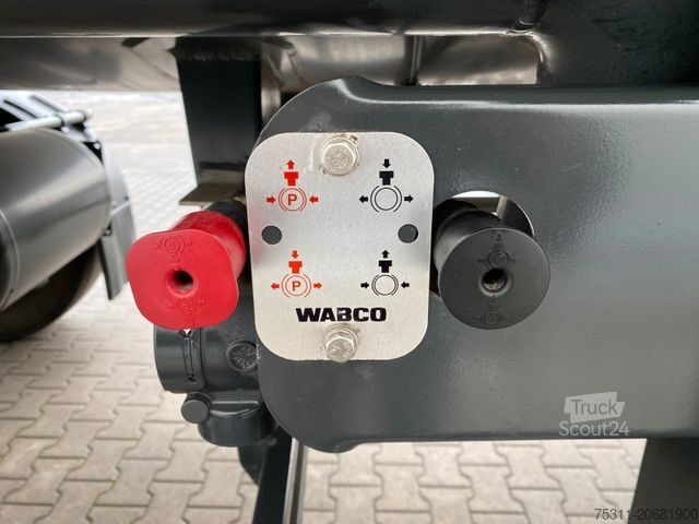 Tanktrailer ROHR Anhänger A3| 3x Kammern*Oben/Unten*Luft*ALU*BPW