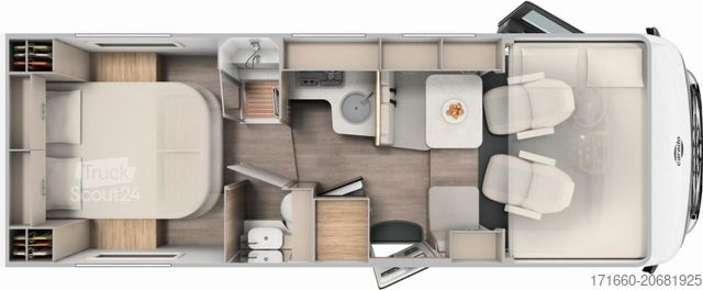 Integriertes Wohnmobil CARADO I 449