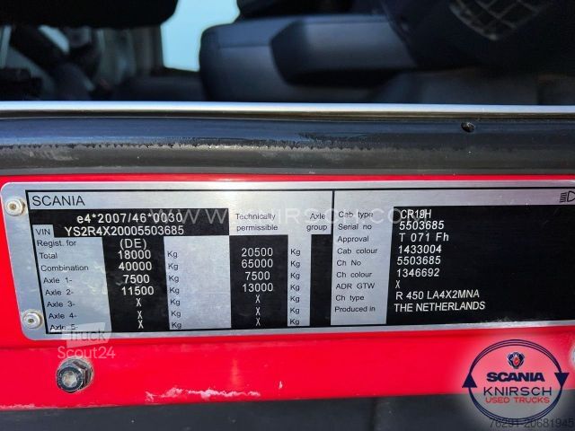 Standardni vlačilec SCANIA R450A4X2NA PTO Hydraulik