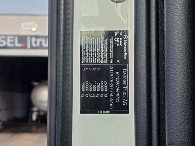 Camion porte-caisses amovibles MERCEDES-BENZ Actros 2545 /Retarder/2 Tanks/Xenon/Liftachse/6D