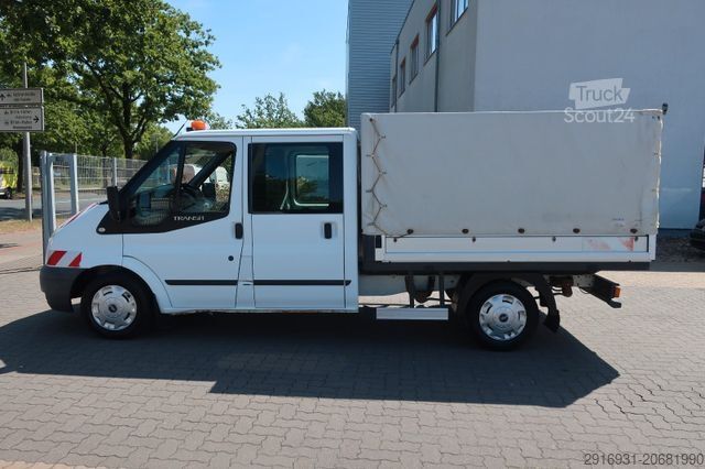 Perdeli panelvan FORD Transit Pritsche Plane DoKa 6 Sitzer FN: 211