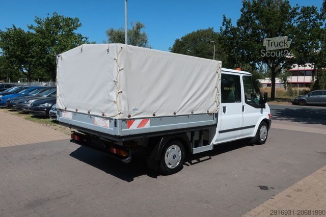 Perdeli panelvan FORD Transit Pritsche Plane DoKa 6 Sitzer FN: 211