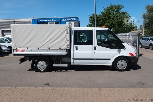 Perdeli panelvan FORD Transit Pritsche Plane DoKa 6 Sitzer FN: 211
