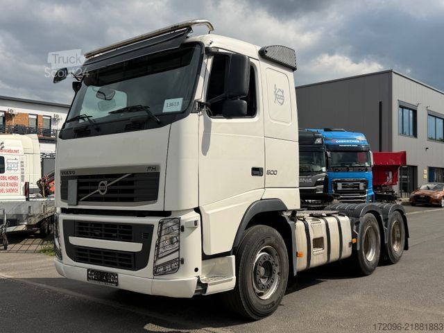 Standard tractor unit VOLVO FH 500 EEV 6x4 Blatt/Luft, Hydraulik, Tacho V2
