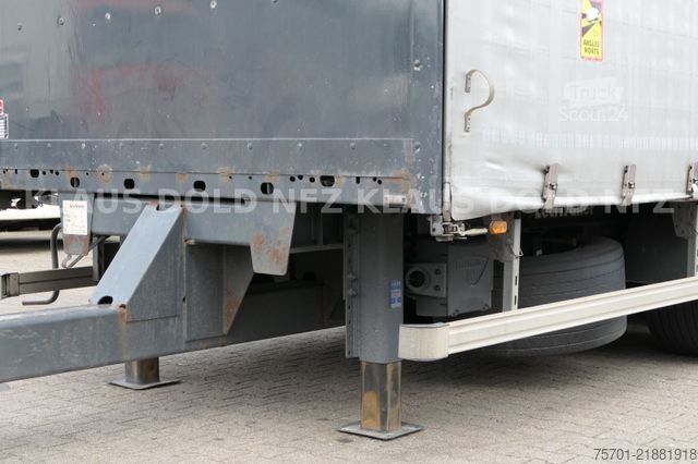 Otvorena prikolica sa ceradom LECITRAILER R3EC Pritsche Plane SAF Achsen